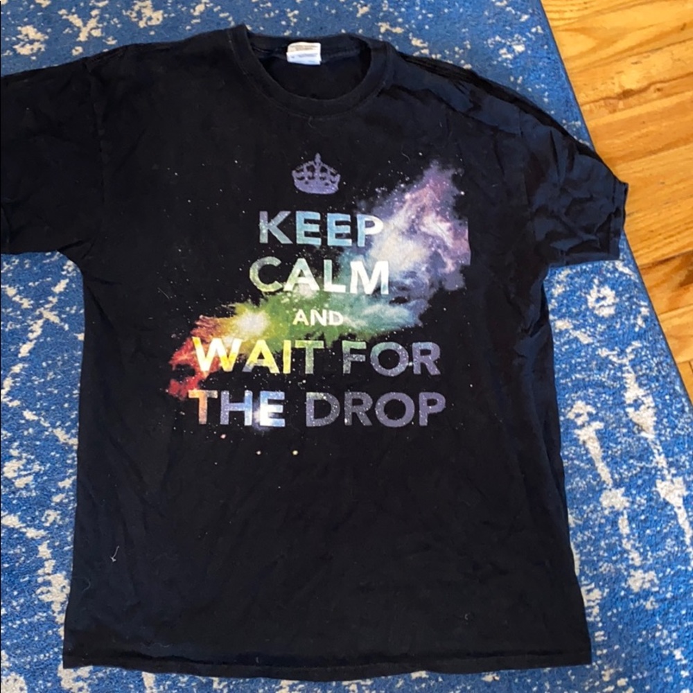 Black ‘Keep Calm’ Tee